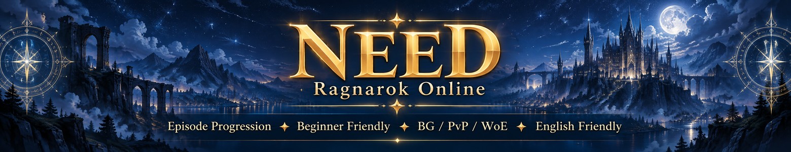 NEED Ragnarok Online banner